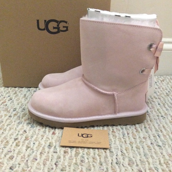 🆕 Authentic blush pink UGG bailey bow boots - Picture 5 of 8